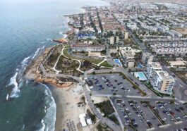Панорама парковок у пляжей Коста-Бланка