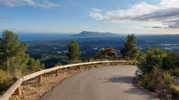 Панорамная прибрежная дорога Коста-Бланка