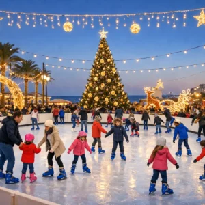 Каток в Ла Мата 2025-2026: даты, время работы и локация