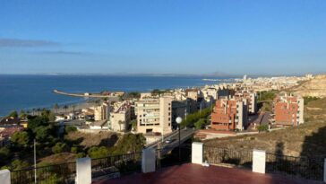 Панорама города Санта-Пола