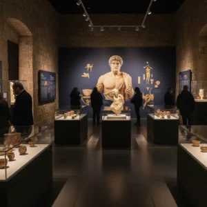MAHE Elche “La huella de Dionisos” 2026: archaeology and art exhibition