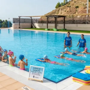 Summer Swimming Courses for Children at Finestrat Municipal Swimming Pool